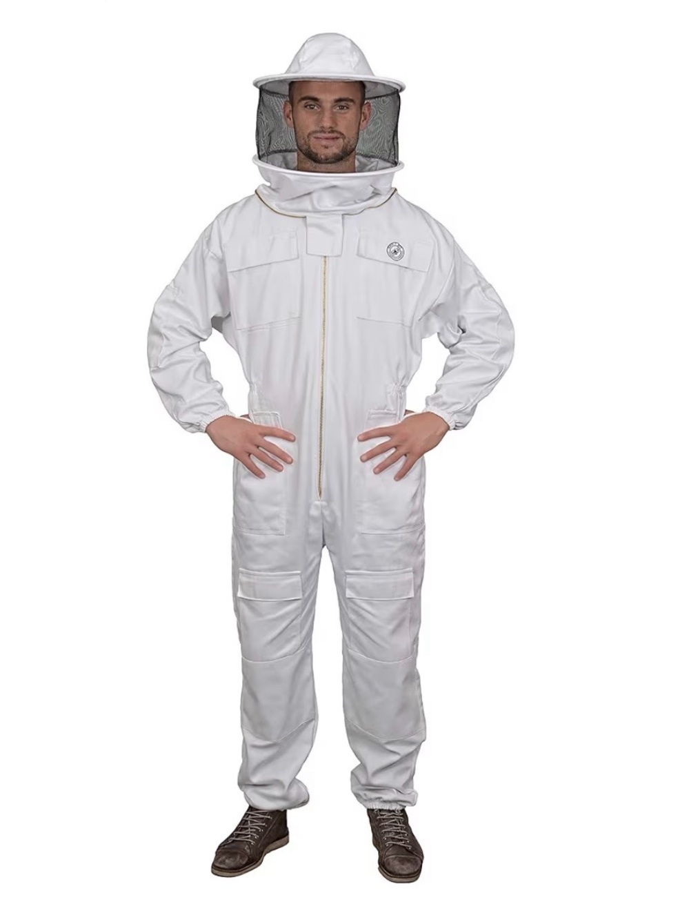 Humble Bee Beekeeping Suit 410 Polycotton-with round veil. Unisex. XS. - Picture 2 of 11